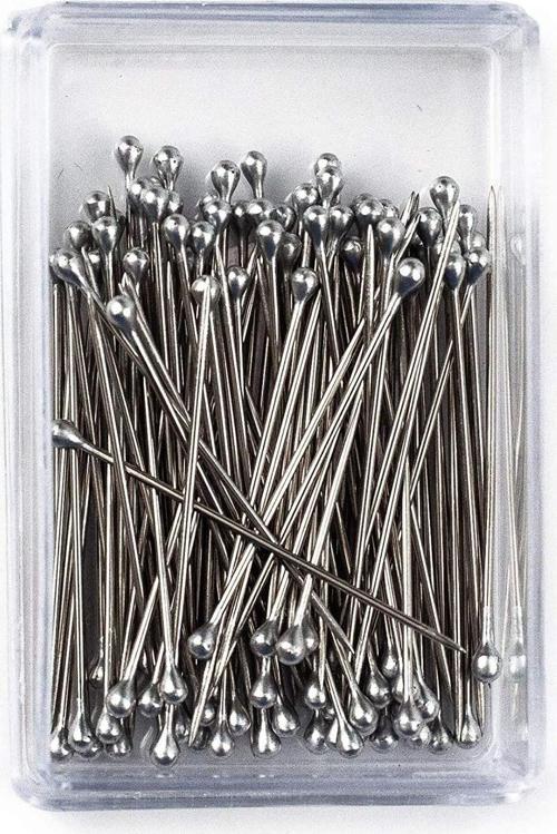 Minelli İğne Kutulu Metal Başlı 100'lü