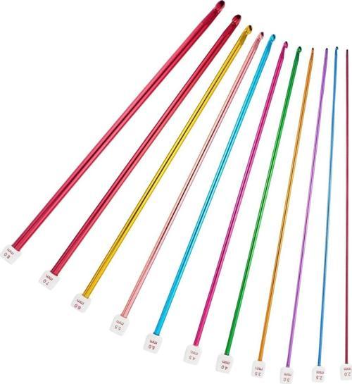 Örgü Tığ Metalize 35 cm  4 Numara