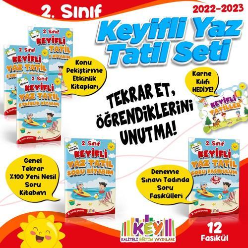 Kaliteli Eğitim Yayınları 2.Sınıf Yaz Tatil Seti (5 Kitap)
