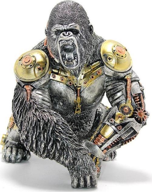 Steampunk Polyester King Kong Figürü