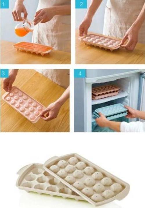 Elmas 18 Bölmeli Buz Kalıbı