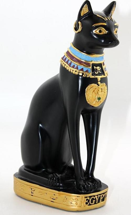 Polyester Mısır Kedisi Figürü