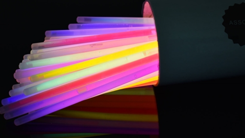 Karanlıkta Parlayan Fosforlu Renkli Taç 6 Adet