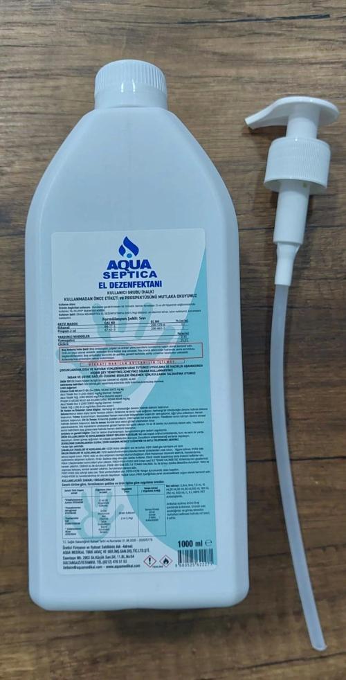 El Cilt Dezenfektanı 1 Lt