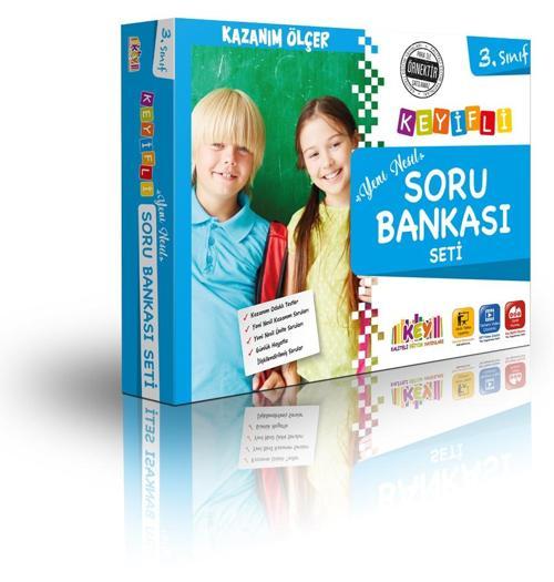 Key Yayınları 3. Sınıf Keyifli Yeni Nesil Soru Bankası Seti ( 5 Kitap ) 