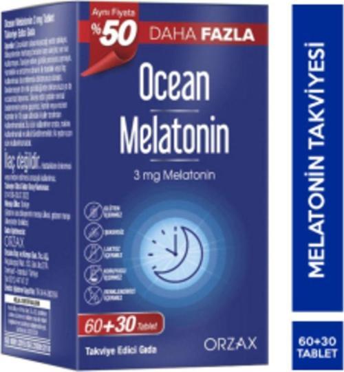 Ocean Melatonin 3 Mg 90 Tablet