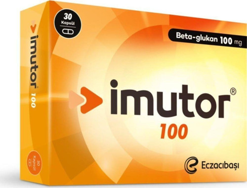 Imutor Beta Glukan 100 Mg 30 Kapsül