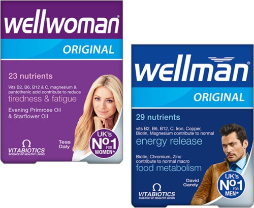& Wellman Çiftlere Özel Multivitamin Paketi