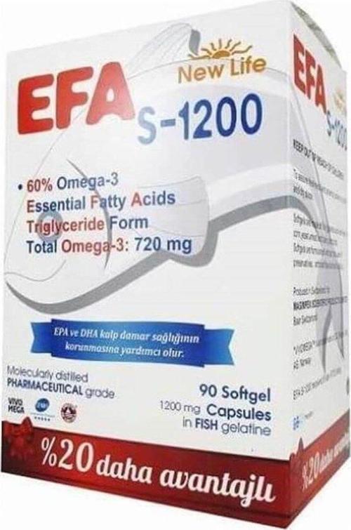 Efa S-1200 Mg 90 Kapsül