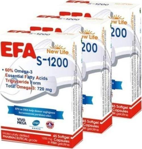 Efa S 1200 45 Kapsül 3 Lü Tablet