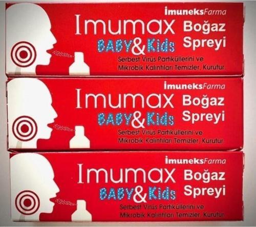 Imumax Baby & Kids Boğaz Spreyi 20Ml*3 Adet