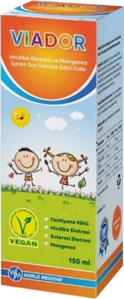 Hindiba Eksteri Ve Manganez İçeren Şurup 150 Ml