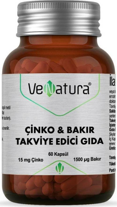 Çinko Bakır 60 Kapsül
