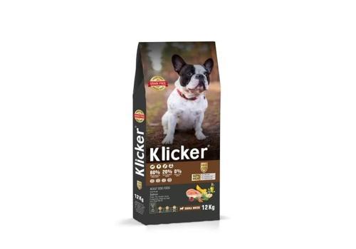 KLICKER MİNİ ORTA IRK YETİŞKİN KÖPEK KURU MAMASI SOMONLU