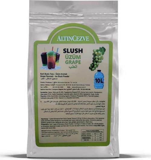 Ice Slush Karlı Buzlu Karlama Tozu Buzlaş | Üzüm 1.250 Gr - 10 L