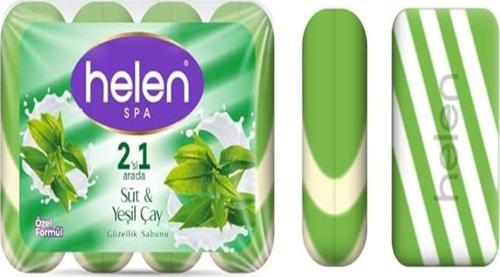 Katı El Sabunu Sütlü & Yeşil Çaylı 4 x 90 Gr