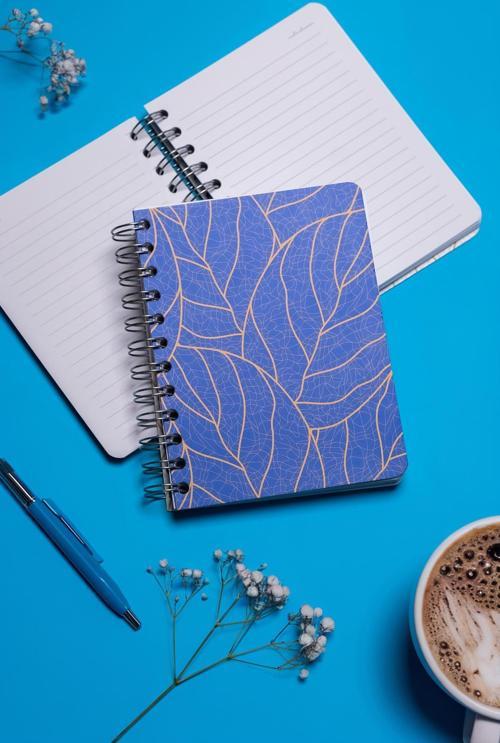Mavi Dal Spiralli Defter 12x17