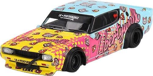 Nessiworld Mini Gt 1/64 Nissan Skyline Kenmeri Liberty Walk LBWK KUMA