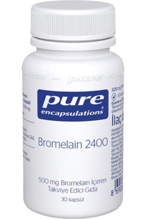 Pure Encapsulations Pure Bromelain 500 Mg 30 Kapsül