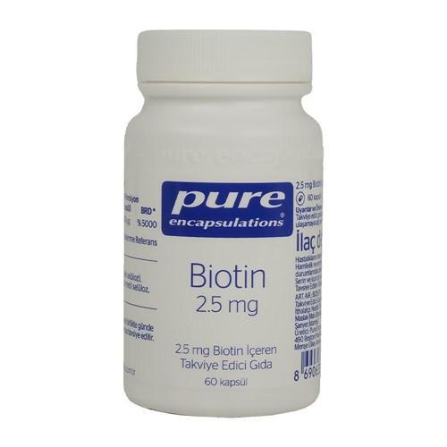 Biotin 2.5 Mg 60 Kapsül