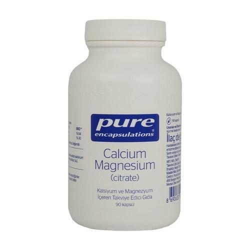 Calcium Magnesium (Citrate) 90 Kapsül