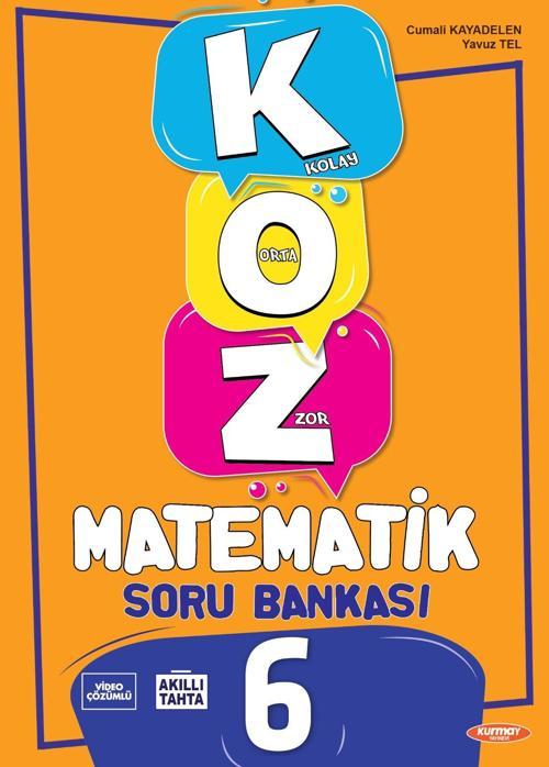 Kurmay Yayınları 6. Sınıf Matematik Koz Soru Bankası