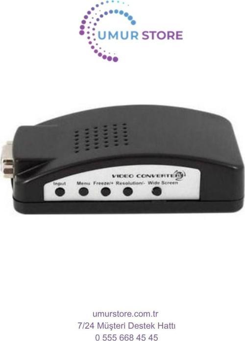 Bnc VGA Çevirici Svideo VGA Çevirici S-Video VGA Çevirici Bnc VGA Dönüştürücü
