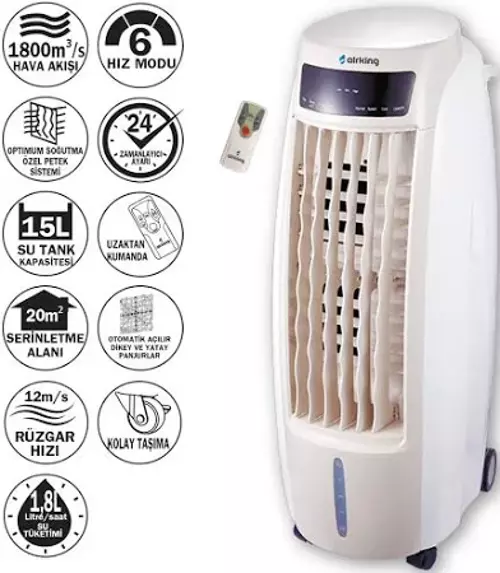 Air King 1315 a Clımax hava soğutucu 130w 15L