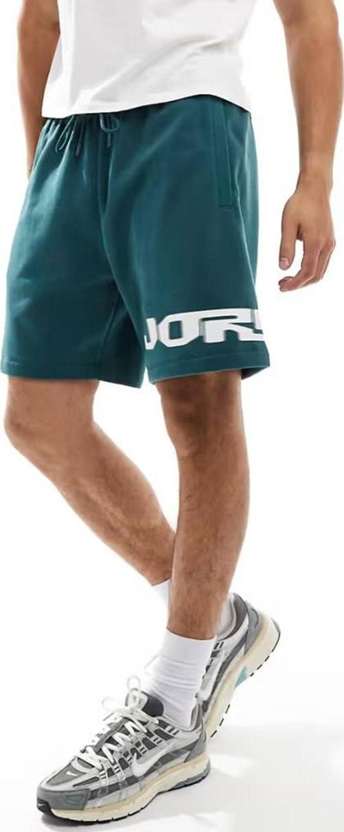 Jordan MVP Graphic Fleece Shorts Dark Green Erkek Şort Yeşil