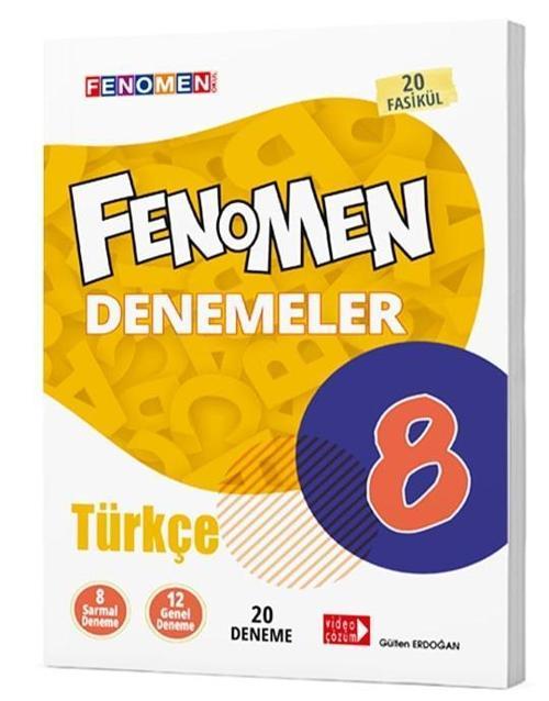 Gama Yayınları 8. Sınıf Türkçe Fenomen 20Li Deneme
