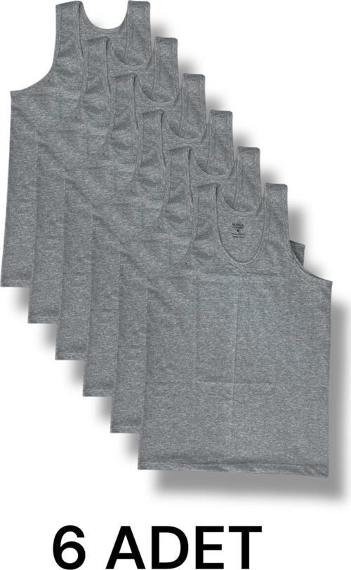 Askılı Erkek Atlet Pamuklu 6'lı Paket