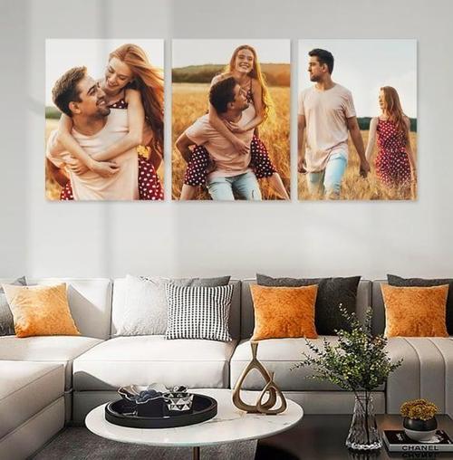 Kişiye Özel Fotoğraflı 3’lü MDF Tablo Seti (20x28 cm)