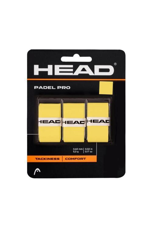 Padel Pro Padel Raket Overgrip Sarı 3lü