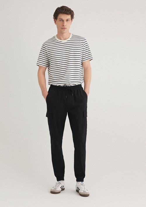 Siyah Kargo Pantolon 000125-900