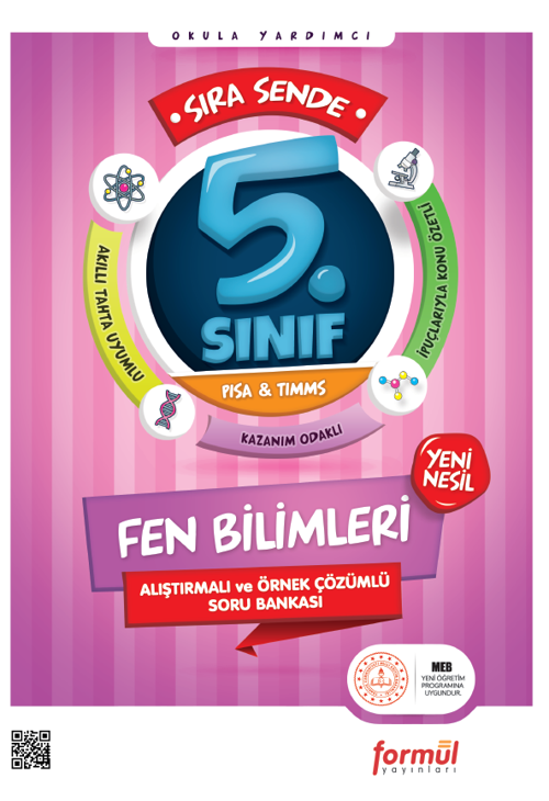 Formül Yayınları 5. Sınıf Fen Bilimleri Sıra Sende Alıştırmalı ve Örnek Çözümlü Soru Bankası