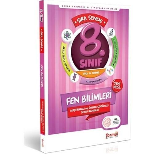 Formül Yayınları 8. Sınıf Fen Bilimleri Alıştırmalı ve Örnek Çözümlü Soru Bankası