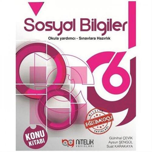 Nitelik Yayınları 6. Sınıf Sosyal Bilgiler Konu Kitabi