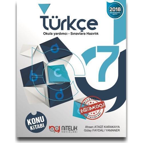 Nitelik Yayınları 7. Sınıf Türkçe Konu Kitabı