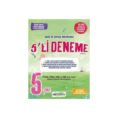 Okyanus Yayınları 5. Sınıf 5'Li Deneme