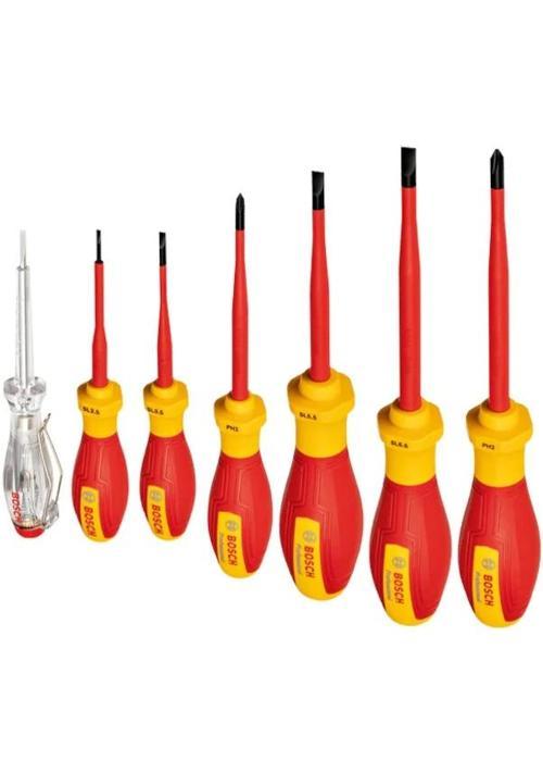 Profesyonel VDE Tornavida Seti 7 Parça - 1600A02NF7