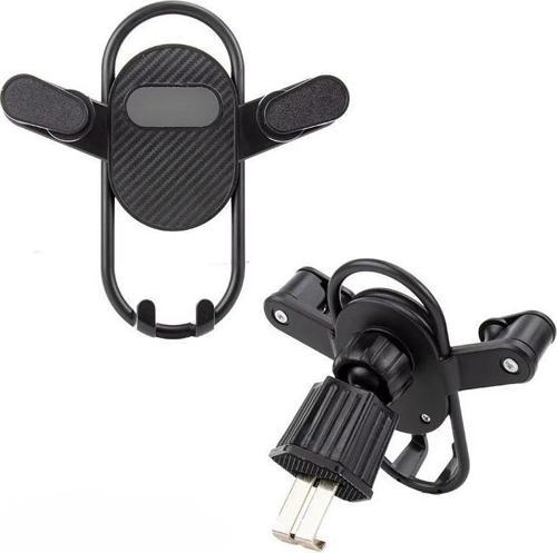 Araç içi Telefon Tutucu Havalandırma Kanca Montaj 360° Çoğu Akıllı Telefonla Uyumlu 4.5”- 7” inç