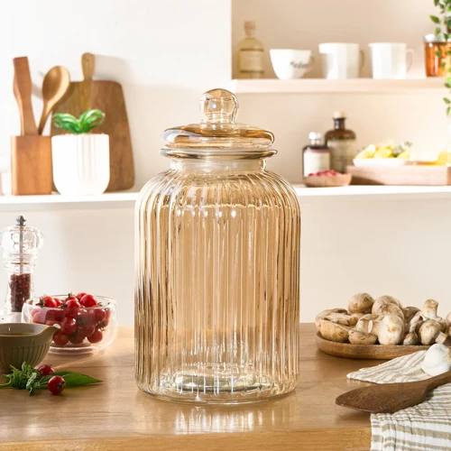 Binora Kapaklı Cam Kavanoz 5000 ml
