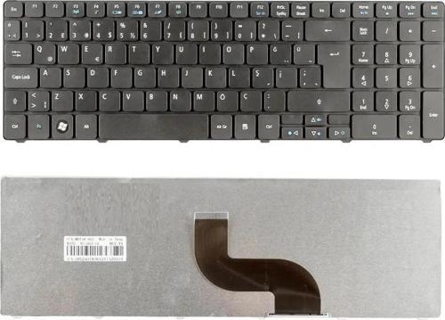 Acer Aspire 5536, 5742, 5738, 5810T Notebook Klavye (Siyah TR) / KL0470