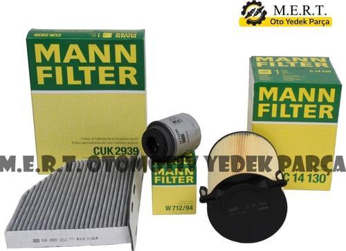 Seat Leon 1.4 Tsı Mann Filtre Bakım Seti (2008-2012) Cax