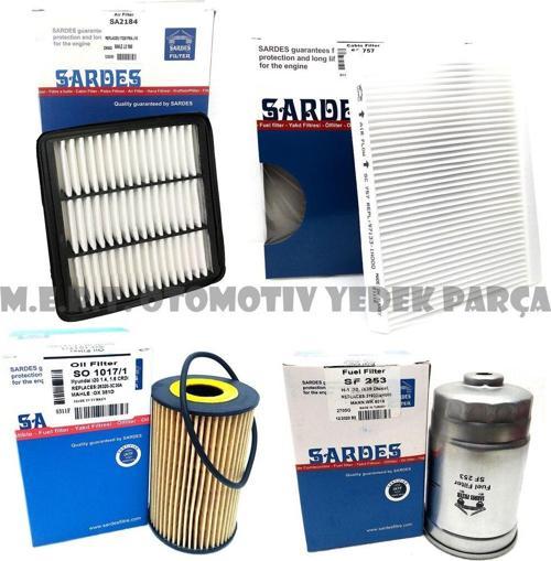 Hyundai I30 1.6 Crdi Filtre Bakım Seti 2010-2012