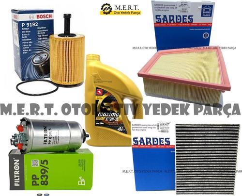 Seat Cordoba 1.4 Tdı Amf Filtre Bakım Seti + Motor Yağı
