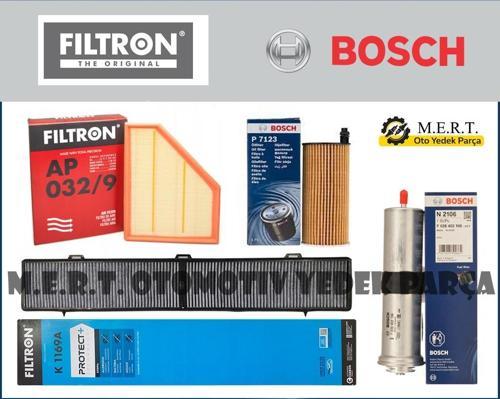 Bmw E90 320d N47 184 HP Filtre Bakım Seti