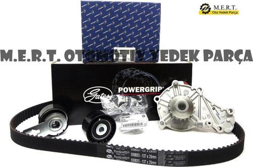 Gates Volvo C30 1.6 Dizel Triger Seti ve Devirdaim 2006-2010 Powergrip