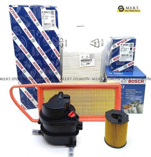 Peugeot 207 1.4 Hdi Filtre Bakım Seti (2006-2010)