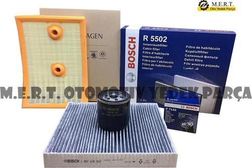 Skoda Fabia 1.2 Tsı Filtre Bakım Seti (2015-2018) Cjz